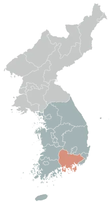한반도 지역별 지도