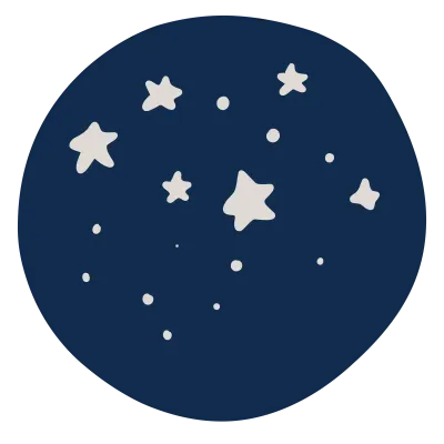 earth and stars