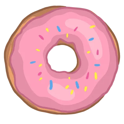 Cute donut