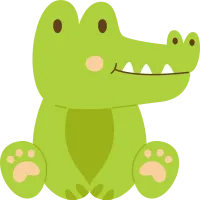 Crocodile Animal Sitting