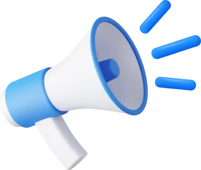 3d plastic megaphones