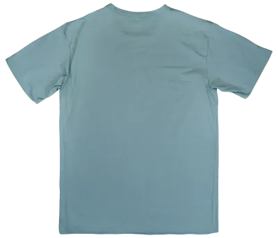 Back green pastel t-shirt mockup