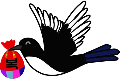 까치, 설날, 좋은 소식, 새, 까치 까치 설날, 설 명절, 복주머니, 설날 인사, 구정