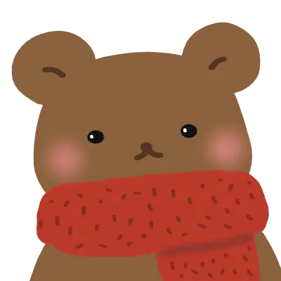 귀여운 곰 일러스트