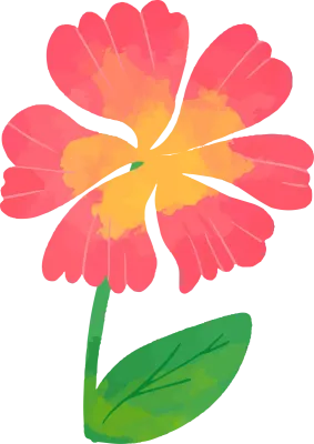 Beautiful Spring flower element