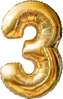 숫자 노란 풍선 축하파티 생일 1,2,3,4,5,6,7,8,9 기념식