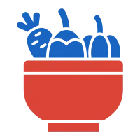 Vegetables 15 -Glyph Two Color