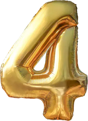 숫자 노란 풍선 축하파티 생일 1,2,3,4,5,6,7,8,9 기념식