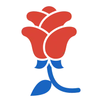 Flower 15 -Glyph Two Color