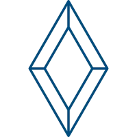 Gem and Diamond Line Icon