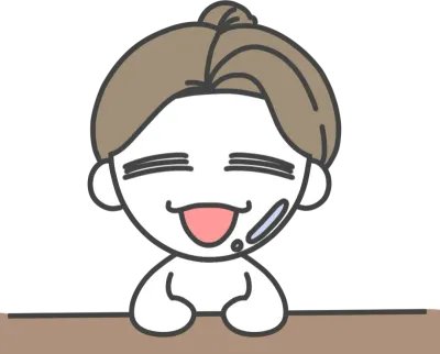 앉아있는 캐릭터