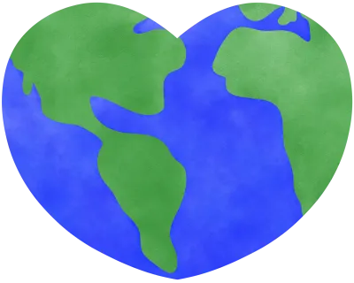 Heart shaped world