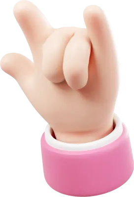 3D손가락