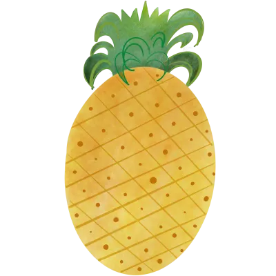 Pineapple tropical fruit