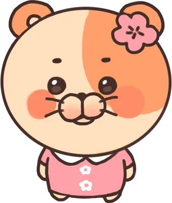 벚꽃 햄스터