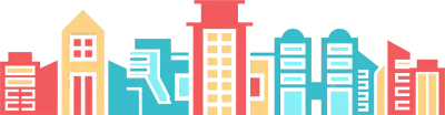 Urban City Skyscraper Illustration