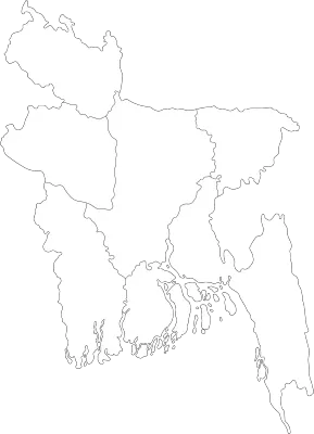 Bangladesh map. Map of Bangladesh