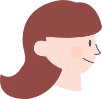 여자 옆모습