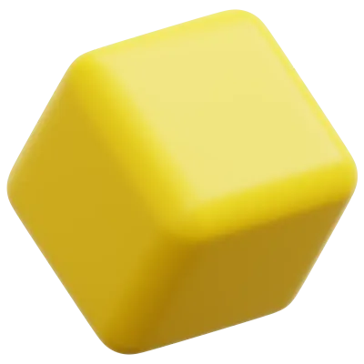 cube 3d render icon illustration