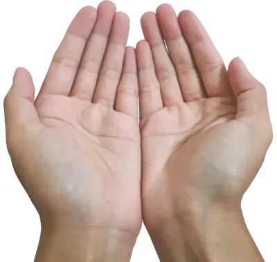Hand and finger