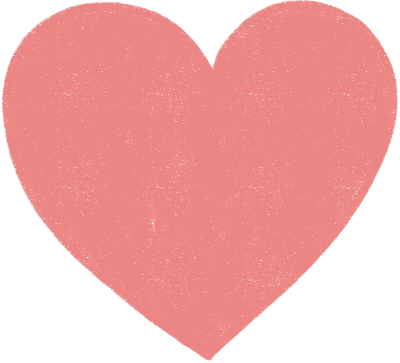 Heart rough chalk