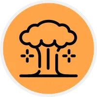 Nuclear Explosion Icon