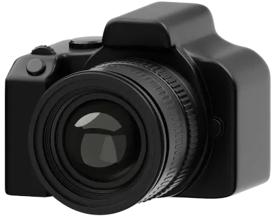 Dslr Camera Equipment Photography 3D Icon
