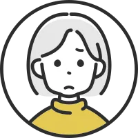 Middle-aged female face icon