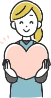 Female Medical Staff with Heart