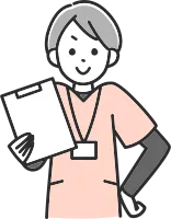 A reliable medical staff woman.