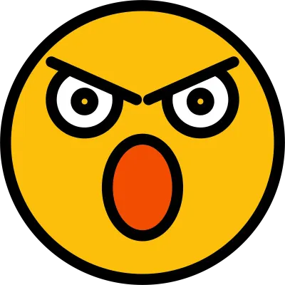 Angry Face Emoji