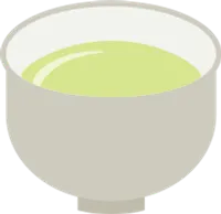 Japanese tea. green tea.