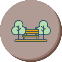 Park Vector Icon