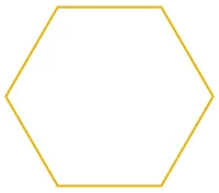 육각형 도형프레임 Figure hexagon