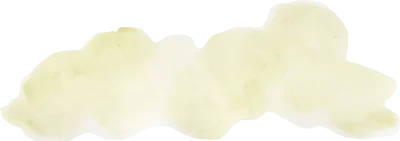 Abstract Yellow Watercolor Stain