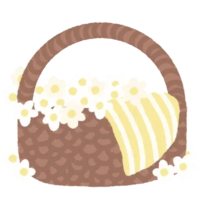 cute picnic basket
