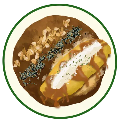 오믈렛카레