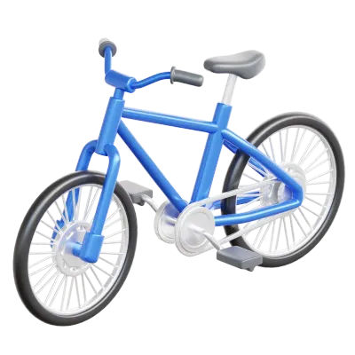 Bicycle 3D Icon