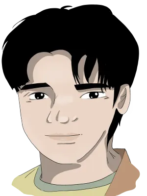 Cartoon boy