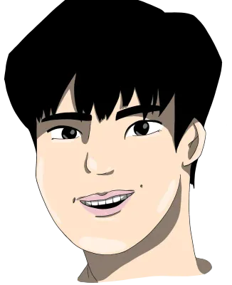 Cartoon boy