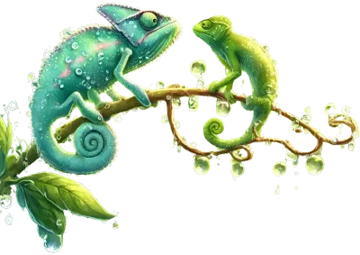 3D chameleon