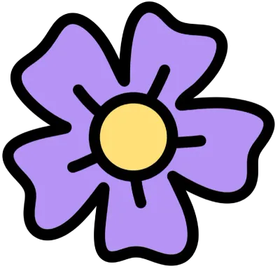 보라색꽃