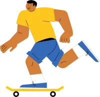 Character Sport Illustration Simple