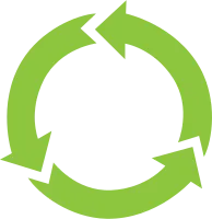 recycle reuse reduce Logo design for decorate Earth Day Enviralment