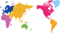 세계지도 오대륙