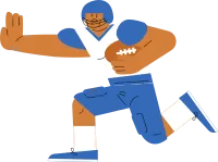 Character Sport Illustration Simple