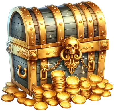 3D treasure chest