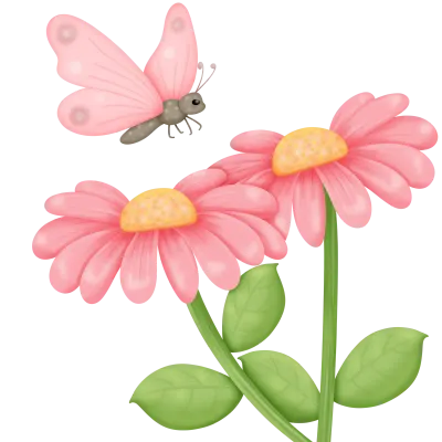 butterfly and flower
