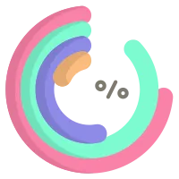 Progress Chart Icon Vector Illustration. Flat Cartoon Style. Infographic and Chart Icon Concept Isol
