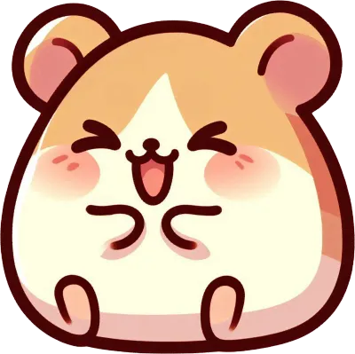 행복한 햄스터